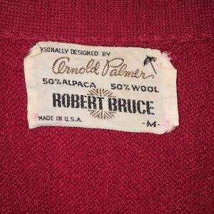 Arnold Palmer Sweaters - Arnold Palmer & Robert Bruce Alpaca & Wool Sweater Arnold Palmer Sweaters - Arnold Palmer & Robert Bruce Alpaca & Wool Sweater